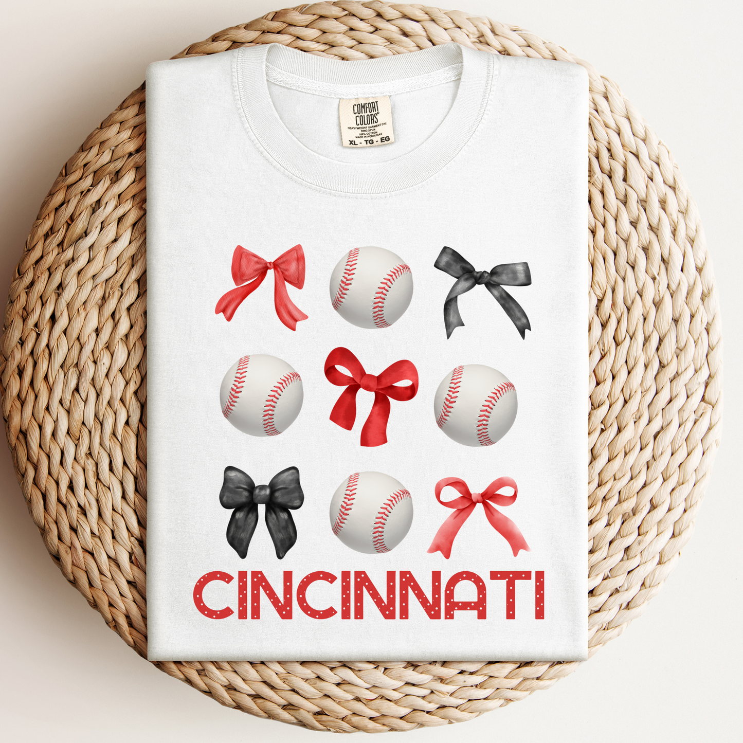 Cincinnati Baseball and Bows